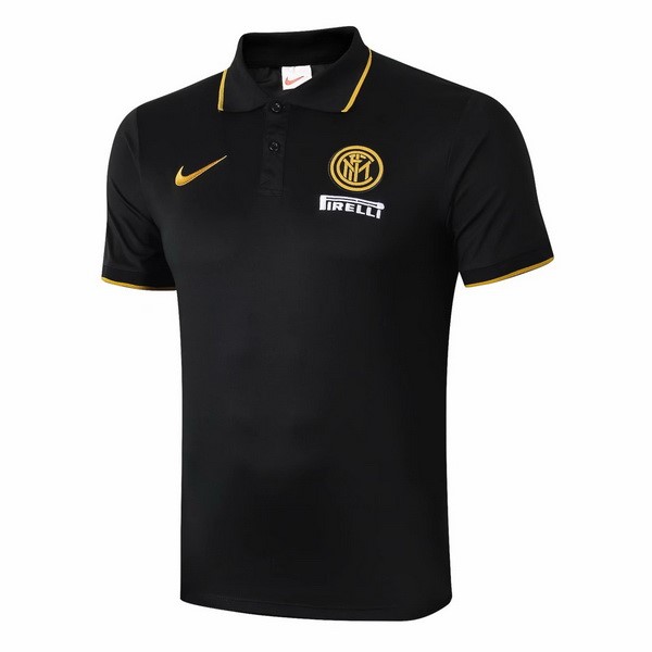 Polo Inter Milan 2019-20 Amarillo Negro